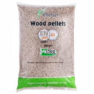 Wood PELLETS - ENERVER - GRANULÉS DE BOIS de 15 KG